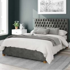 Monroe Kimyo Linen Ottoman Bed Frame -Furniture Store 30852677