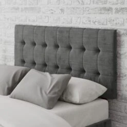 Sinatra Firenze Velour Headboard -Furniture Store 30853117