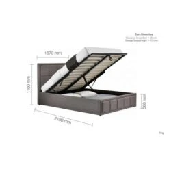 Hannover Fabric Ottoman Bed Frame -Furniture Store 30854239 alt09
