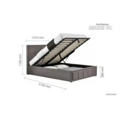 Hannover Fabric Ottoman Bed Frame -Furniture Store 30854240 alt09