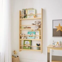Kids Amber Wall Mounted Book Shelf -Furniture Store 30855354