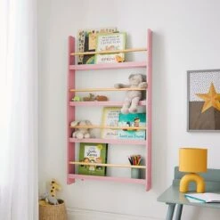 Kids Amber Wall Mounted Book Shelf -Furniture Store 30855355