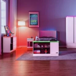 X Rocker Carbon Tek Chest Of Drawers With Neo Fibre LED -Furniture Store 30856203 alt03