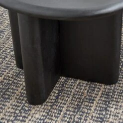 Ludo Kidney Shaped Coffee Table, Mango Wood -Furniture Store 30856715 alt02