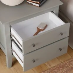 Lynton 2 Drawer Wide Bedside Table -Furniture Store 30856992 alt02
