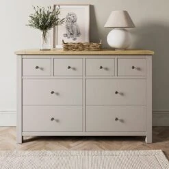 Olney Wide 8 Drawer Chest -Furniture Store 30856996