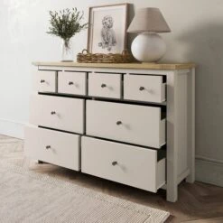Olney Wide 8 Drawer Chest -Furniture Store 30856996 alt01