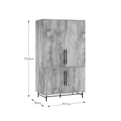 Bryant Hideaway Computer Cabinet Desk -Furniture Store 30857091 alt09