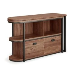 Fulton Pine Swivel Desk -Furniture Store 30857094 alt05