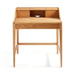 Knowle Compact Pull Out Oak Desk -Furniture Store 30857469 alt06