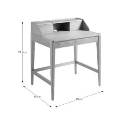 Knowle Compact Pull Out Oak Desk -Furniture Store 30857469 alt09