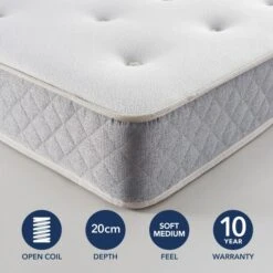 Fogarty Just Right Gel Open Coil Mattress -Furniture Store 30857792