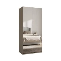Wiemann Kahla 2 Door Mirrored Wardrobe -Furniture Store 30858622 alt02