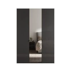 Wiemann Kahla 3 Door Mirrored Wardrobe -Furniture Store 30858645 alt01