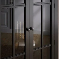 Lynton Glazed Glass Corner Cabinet -Furniture Store 30858802 alt03