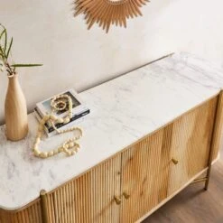 Alina Fluted Large Sideboard, Mango Wood 11 Alina Fluted Large Sideboard, Mango Wood -Furniture Store 30859815 alt04