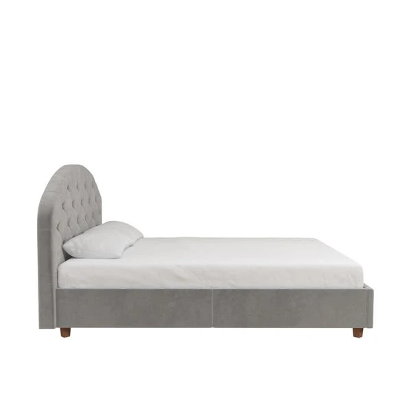 Aspen Upholstered Bed Frame, Velvet 10 Aspen Upholstered Bed Frame, Velvet - Image 10