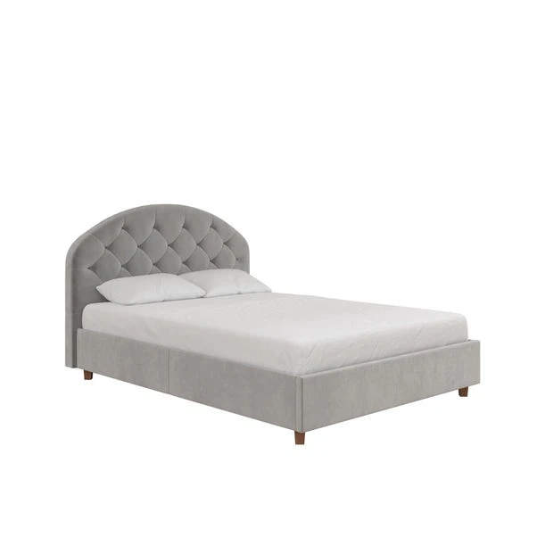Aspen Upholstered Bed Frame, Velvet 11 Aspen Upholstered Bed Frame, Velvet - Image 11
