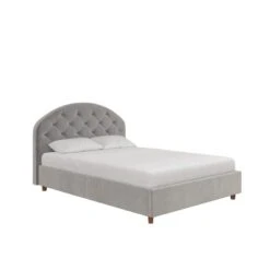 Aspen Upholstered Bed Frame, Velvet 20 Aspen Upholstered Bed Frame, Velvet -Furniture Store 30860007 alt03