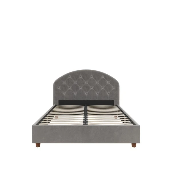 Aspen Upholstered Bed Frame, Velvet 6 Aspen Upholstered Bed Frame, Velvet - Image 6