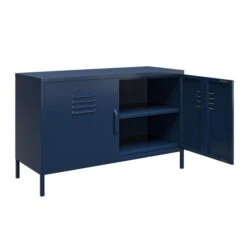 Bradford 2 Door Metal Accent Cabinet -Furniture Store 30860009 alt03