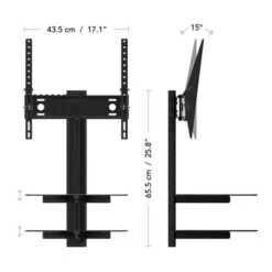 AVF All In One TV Mount For TVs Up To 60" -Furniture Store 30861063 alt09