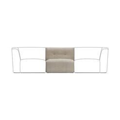 Squish Tonal Chenille Armless Modular Piece -Furniture Store 30864560 alt01