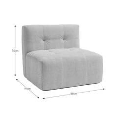 Squish Tonal Chenille Armless Modular Piece -Furniture Store 30864560 alt09