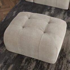 Squish Tonal Chenille Foostool -Furniture Store 30864613 alt03