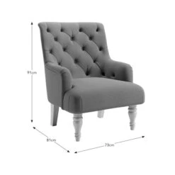 Arianna Button Back Accent Chair -Furniture Store 30866937 alt09