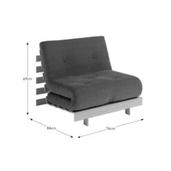 Mito Ribbed Single Futon -Furniture Store 30867005 alt09