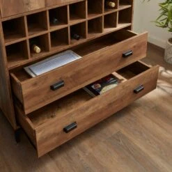 Fulton Kitchen Larder Unit, Pine Effect -Furniture Store 30867472 alt03