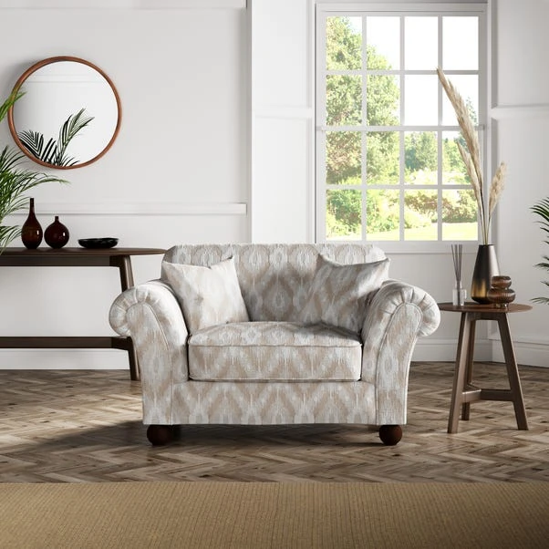 Angus Ikat Snuggle Chair 11 Angus Ikat Snuggle Chair - Image 11