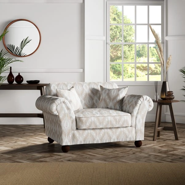 Angus Ikat Snuggle Chair 12 Angus Ikat Snuggle Chair - Image 12