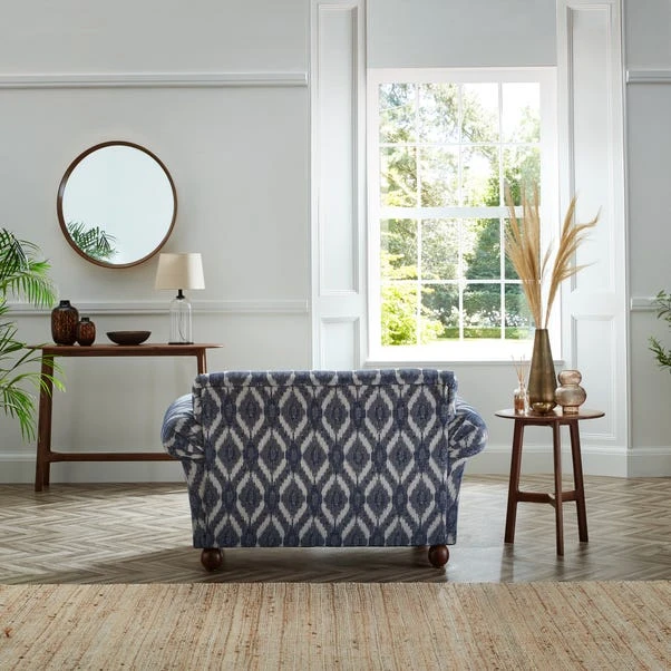 Angus Ikat Snuggle Chair 4 Angus Ikat Snuggle Chair - Image 4