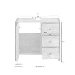 Colton Undersink Unit, Concrete Effect -Furniture Store 30869870 alt09