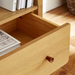 Churchgate Walton Ladder Bookcase, Oak -Furniture Store 30871587 alt02