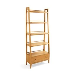 Churchgate Walton Ladder Bookcase, Oak -Furniture Store 30871587 alt05
