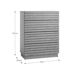 Dax 5 Drawer Chest -Furniture Store 30872703 alt09