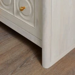 Theodore 2 Drawer Wide Bedside Table, Mango Wood -Furniture Store 30872717 alt03