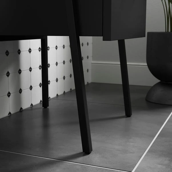 Stannis Reeded Glass Ladder Shelf 5 Stannis Reeded Glass Ladder Shelf - Image 5