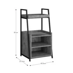 Fulton Bathroom Storage Cabinet, Pine Effect -Furniture Store 30873181 alt09