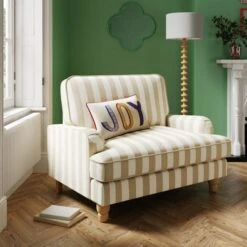 Beatrice Woven Stripe Snuggle Chair 38 Beatrice Woven Stripe Snuggle Chair -Furniture Store 30873457