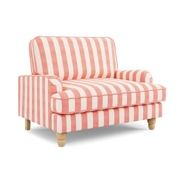 Beatrice Woven Stripe Snuggle Chair 15 Beatrice Woven Stripe Snuggle Chair - Image 15