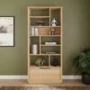 Hardy Slim Bookcase With Drawer, Oak Effect