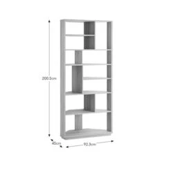 Hardy Corner Bookcase, Oak Effect -Furniture Store 30874522 alt09