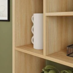 Hardy Slim Bookcase, Oak Effect 8 Hardy Slim Bookcase, Oak Effect -Furniture Store 30874523 alt03