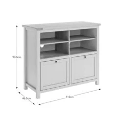 Olney Compact Storage Cabinet, Stone -Furniture Store 30876345 alt09