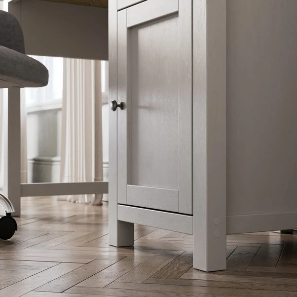 Olney Standard Storage Desk, Stone 5 Olney Standard Storage Desk, Stone - Image 5