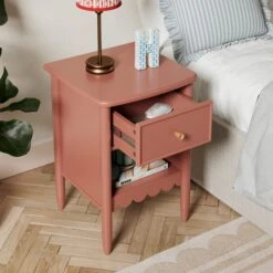 Remi 1 Drawer Bedside Table -Furniture Store 30876554 alt01